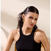 Twisted Hoop Earrings